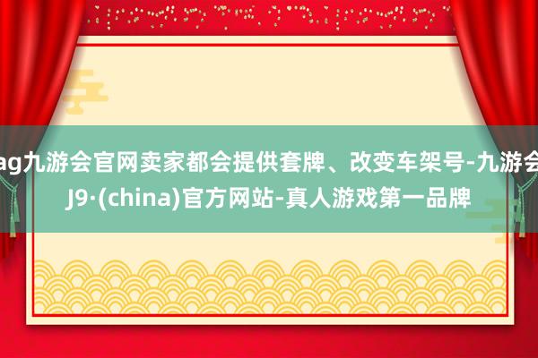 ag九游会官网卖家都会提供套牌、改变车架号-九游会J9·(china)官方网站-真人游戏第一品牌