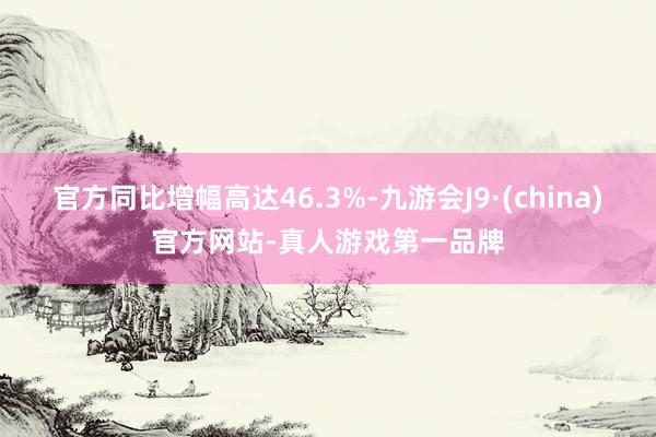 官方同比增幅高达46.3%-九游会J9·(china)官方网站-真人游戏第一品牌