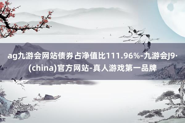 ag九游会网站债券占净值比111.96%-九游会J9·(china)官方网站-真人游戏第一品牌