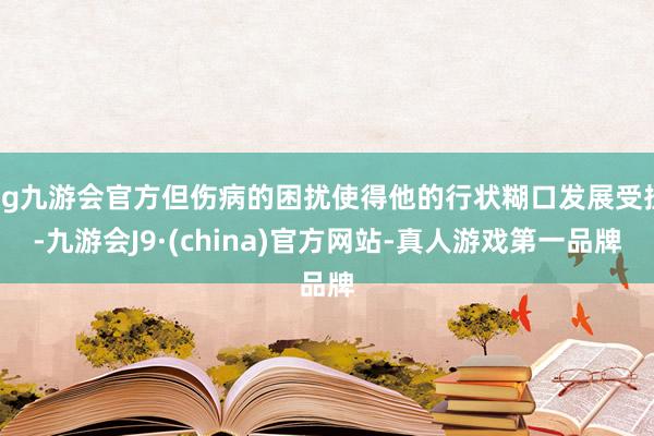 ag九游会官方但伤病的困扰使得他的行状糊口发展受挫-九游会J9·(china)官方网站-真人游戏第一品牌