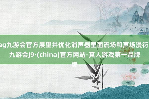 ag九游会官方展望并优化消声器里面流场和声场漫衍-九游会J9·(china)官方网站-真人游戏第一品牌